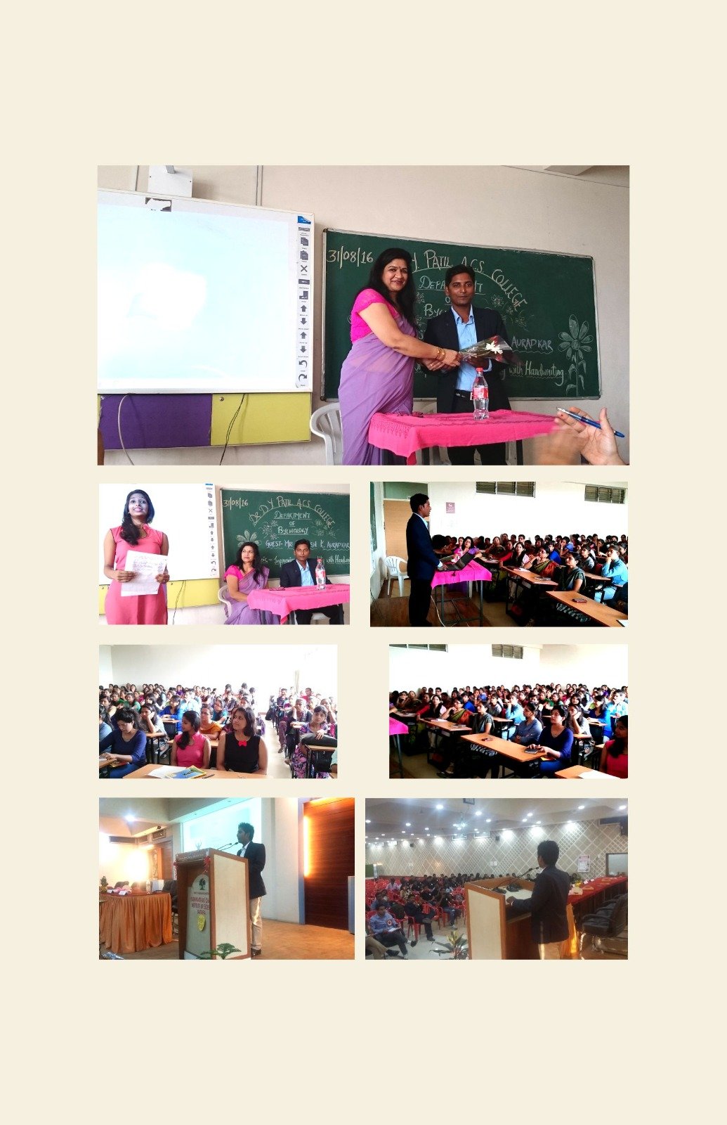 Subhash with participants
